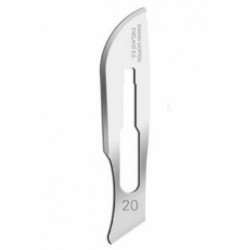 Swann Morton Standard Surgical Blades For  No4, Sterile, Stainless Steel (Pack of 100) 